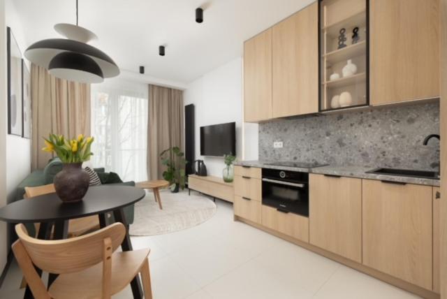 Ferienwohnung Jtb Brama Portowa Stettin Exterior foto